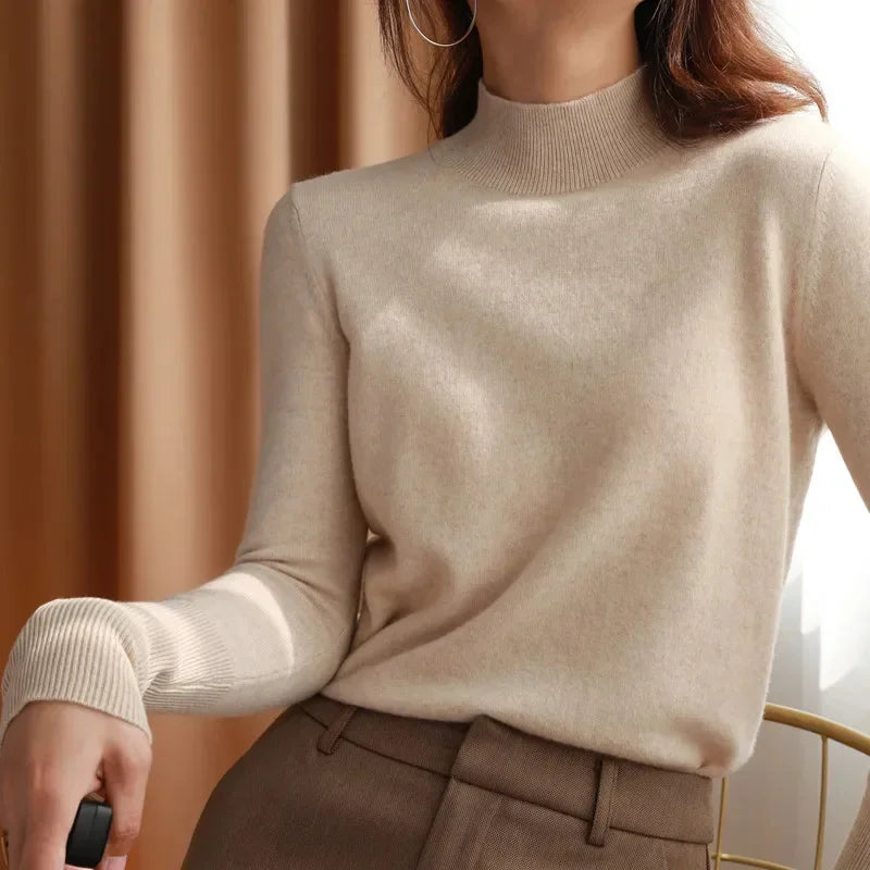 Turtleneck Knitted Sweater